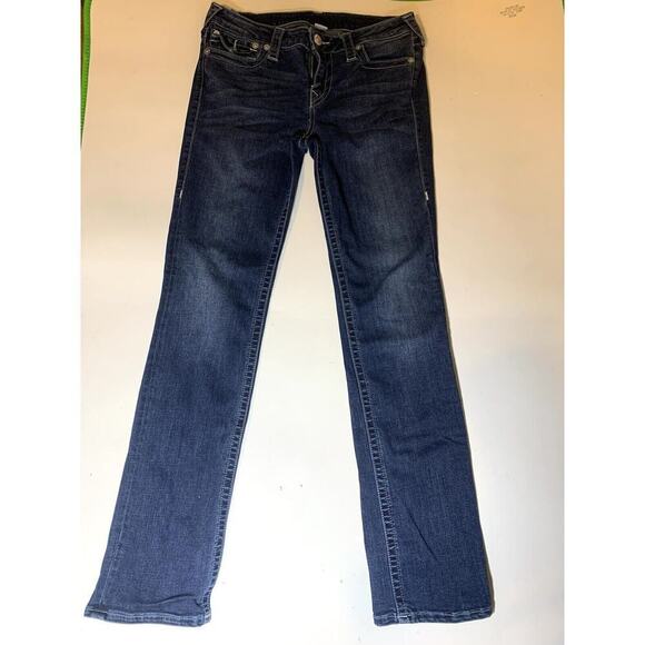 True Religion Woman’s Jeans Slim Straight Pants Cotton And Rayon - Picture 5 of 8